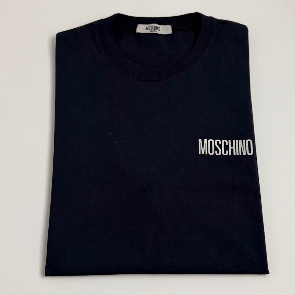 Moschino Dark Blue Short Sleeve Tee